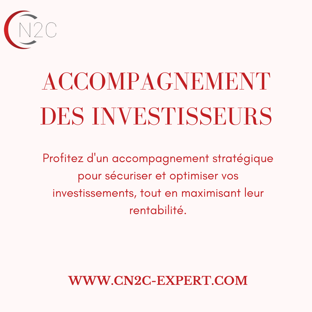 accompagnement des investisseurs